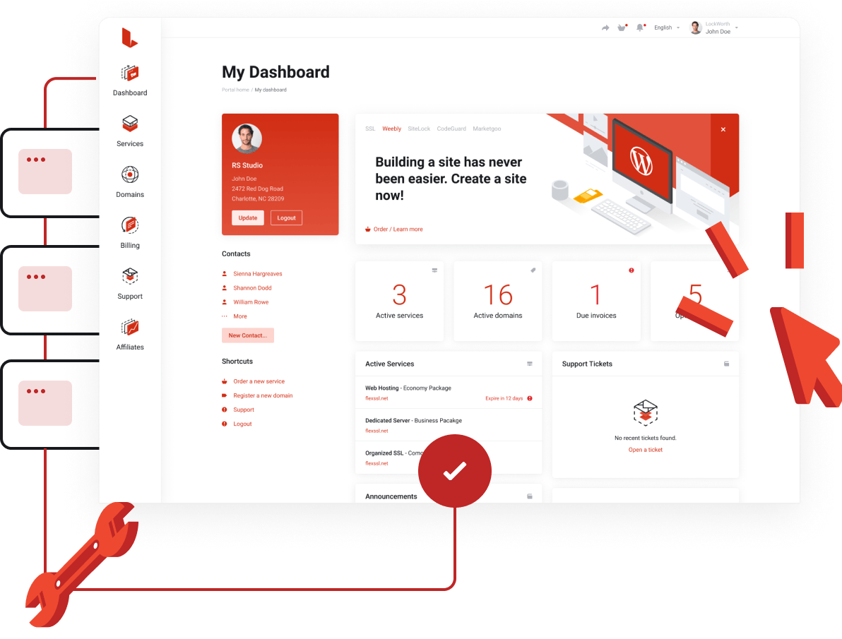 SSD Hosting - Trusted Web Hosting Solution - Tampilan Interface Ramah Pengguna